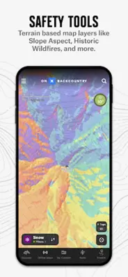 onX Backcountry Snow/Trail GPS android App screenshot 9