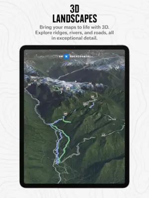 onX Backcountry Snow/Trail GPS android App screenshot 1