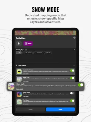 onX Backcountry Snow/Trail GPS android App screenshot 3